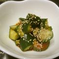 ジョングレ's cooksnap of when they made 絶品旨辛＊キュウリの焼肉コチュジャン和え.