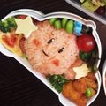 ♡SAYAKA_S♡'s cooksnap of when they made キャラ弁★星のカービィ☆簡単！初心者！.
