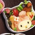 ♡SAYAKA_S♡'s cooksnap of when they made マイメロ♥キャラ弁.