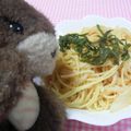 korakko's cooksnap of when they made たらこスパゲティー.