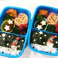 ぢゃすこ。's cooksnap of when they made ＊キャラ弁＊　クリスマスに★雪だるま.
