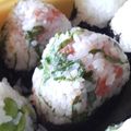 スージー＆ジル's cooksnap of when they made 美味しい梅ゴマ大葉入りおにぎり♪.