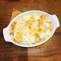 Okanちゃん's cooksnap of when they made チーズと食パンでスフレ風.
