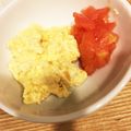shokotang's cooksnap of when they made レンジで簡単スクランブルエッグ【離乳食】.
