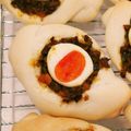 のたのたママ's cooksnap of when they made 半熟卵のお手軽揚げないカレーパン.