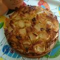 ヨウコおばさん's cooksnap of when they made りんご増しまし、しっとりアップルケーキ.