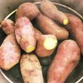 MManzsimsc's cooksnap of when they made 石焼きいも出来た！【男の石焼きいも】.
