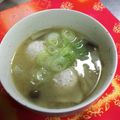七色ワクチン's cooksnap of when they made つみれボールのお味噌汁.