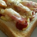 かおり85's cooksnap of when they made 残り物アレンジ★ポテトトースト.