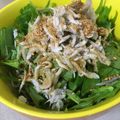 ばむむ's cooksnap of when they made 超簡単！水菜シラス丼！ランチにも◎.