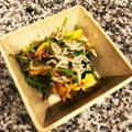 クックFA81W6☆'s cooksnap of when they made みつばと炒り卵としらすのおかかポン酢和え.
