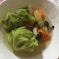 ちいちい0523's cooksnap of when they made お野菜スープのロールキャベツ.