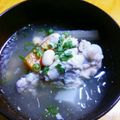ちえたろう's cooksnap of when they made 手羽元と大豆の食べるサムゲタン風スープ鍋.