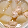 レオミウ's cooksnap of when they made 大根のチキンコンソメ煮.