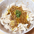☆コレット★'s cooksnap of when they made 簡単すぐできる！ささみと納豆丼.