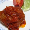 レオミウ's cooksnap of when they made 簡単★煮込みハンバーグ★.