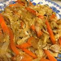 地図。's cooksnap of when they made 豚肉と白菜のあんかけかた焼そば.