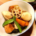 mayu★0426's cooksnap of when they made 白だしで煮る野菜の煮物.