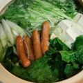 のんよんふぁ's cooksnap of when they made シャウエッセンとほうれん草の常夜鍋.