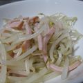 ちばたま's cooksnap of when they made もやしとハムのごま油和え.