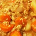 しゅんくま♪'s cooksnap of when they made ジャガイモと玉ネギの味噌そぼろ煮.