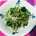 きらり☆'s cooksnap of when they made ほうれん草ともやしのナムル.