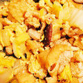 まきろんカフェ's cooksnap of when they made 白菜とシイタケと油揚げの和風卵煮.
