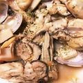 ティムル's cooksnap of when they made 簡単！牡蠣とシメジのガリバタワイン蒸し！.