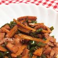 ティムル's cooksnap of when they made カシスマスタードでピーマンと人参の金平.