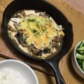 ayayahoney's cooksnap of when they made 厚揚げとサバ缶ｄｅ納豆キムチーズ焼.