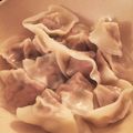 kieep's cooksnap of when they made 簡単♪鶏ひき肉とれんこんの水餃子.