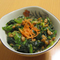 もんしゅしゅ's cooksnap of when they made レンジで！ほうれん草の納豆和え.