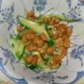 ハルちゃん☆'s cooksnap of when they made ハイ、簡単！納豆きゅうり.