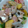 miico31's cooksnap of when they made レンコンとさつまいもの根菜サラダ.