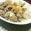 万里愛's cooksnap of when they made 暑さに負けない！生姜が決めて☆肉豆腐.