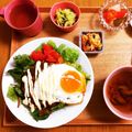 gajikota's cooksnap of when they made cafeごはん♪照りマヨロコモコ.