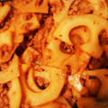りゅうきんぐ's cooksnap of when they made 簡単！れんこんと挽肉のきんぴら.