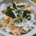ミセストモ's cooksnap of when they made 新生姜と鮭の混ぜご飯.