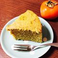 かまめ♪'s cooksnap of when they made おからと柿のケーキ.