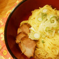 yossiey's cooksnap of when they made 豚の角煮を作ったら煮汁で美味しい油そばを.