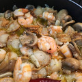 クック3NZIL7☆'s cooksnap of when they made 海鮮とキノコのアヒージョ.