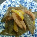 sakura4126's cooksnap of when they made こんにゃくとウィンナーの甘辛炒め✩.