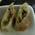 ma___111's cooksnap of when they made ひき肉とキャベツのチーズ春巻きカレー風味.