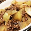 めかぶ〜's cooksnap of when they made 大根と豚ひき肉のトロ～リあんかけ丼♡.