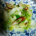 飛時樹ちゃん's cooksnap of when they made 簡単10分！白菜と竹輪の中華炒め.