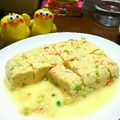 こけしづま's cooksnap of when they made ま～ぜてかまして！簡単ふわたま豆腐♪.