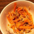 はるとしん's cooksnap of when they made 粒マス好きさんへ。にんじんツナ炒め.