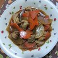 sari1101's cooksnap of when they made 大根、人参、鶏肉の甘辛煮.