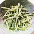 tomitomico's cooksnap of when they made 水菜のワサビマヨあえ.