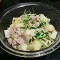 よしやすくん's cooksnap of when they made ☆じゃがいもと豆苗と豚肉のコンソメ炒め☆.